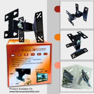 fvl wall mount 14-24 moving front box pack