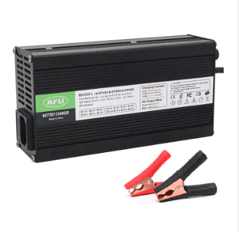 Industrial Grade 16S 10A LiFePO4 Battery Charger Aluminium Casing