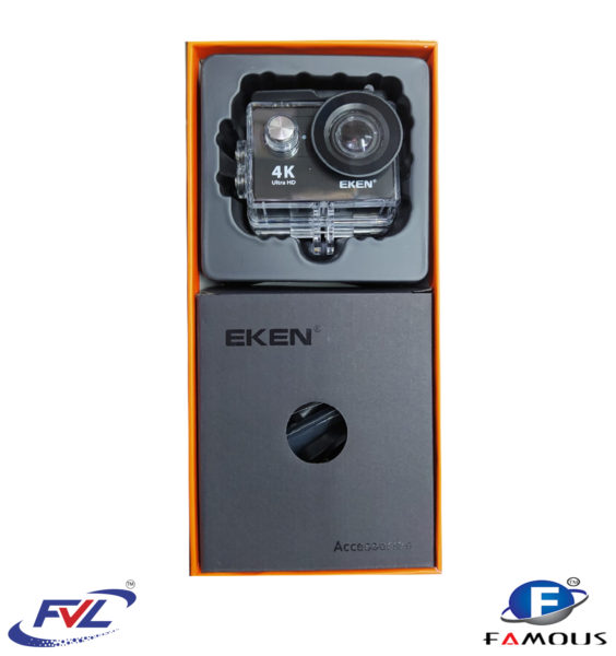 fvl h9r eken 20.1mp action camera new box