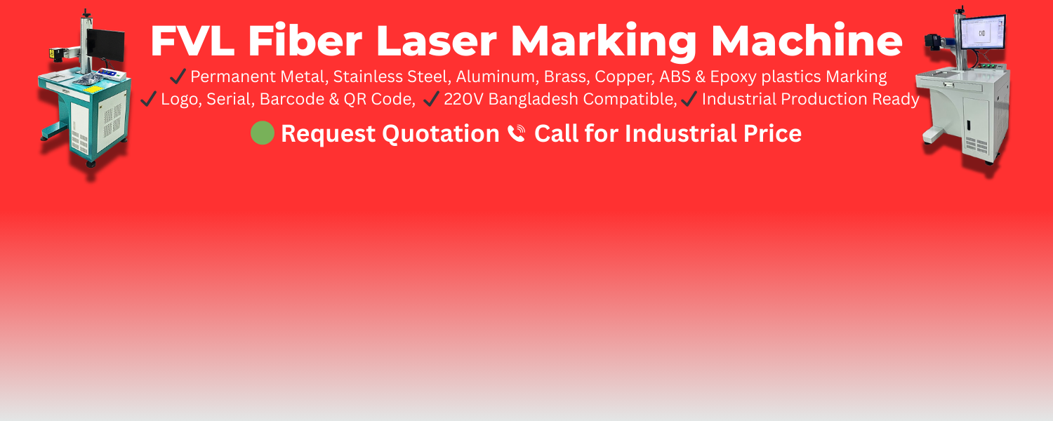 FVL DP1515C Fiber Laser Marking Machine Industrial Cabinet 20W 30W 50W Bangladesh