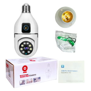 FVL-EQ1 PTZ 2.0MP Dual Lens Wifi Camera (Bulb Looking)