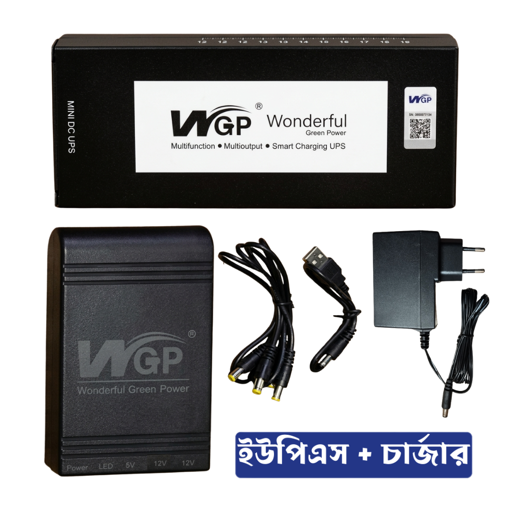 FVL-WGP Mini UPS 10400mAh-5V-12V-12V Price in BD