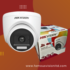 Hikvision DS-2CE76G0T-LPFS 3MP Smart Hybrid Light Dome CC Camera Main View